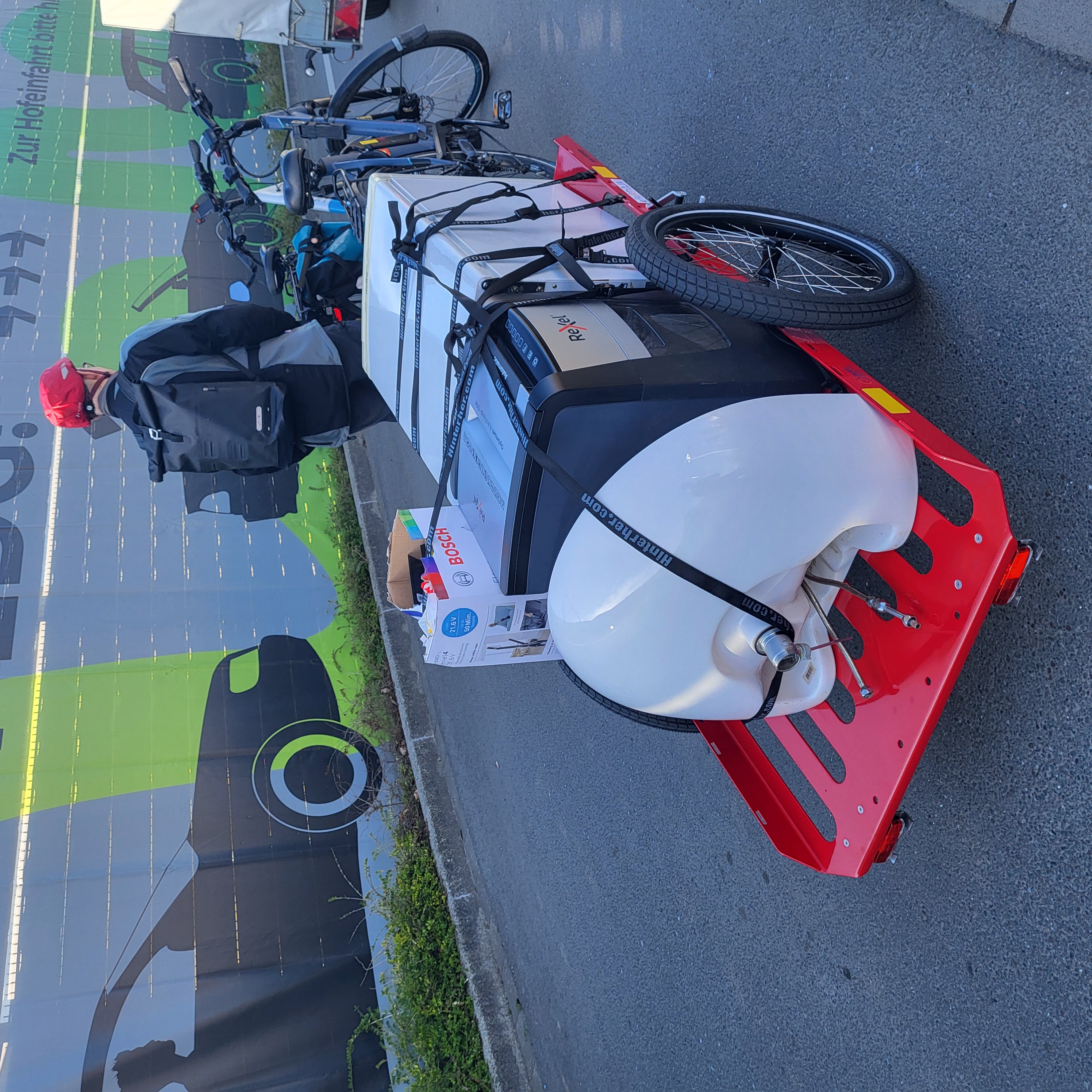 Vermietung groer Lastenanhnger fr das Fahrrad (nur an ADFC Mitglieder) -  ADFC Dortmund